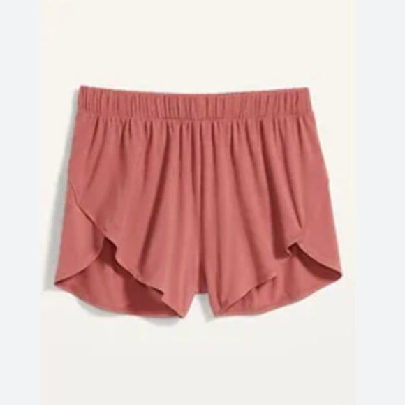 Old Navy Other - NWT Old Navy High-Waisted Dolphin-Hem Pajama Shorts RUNS LARGE